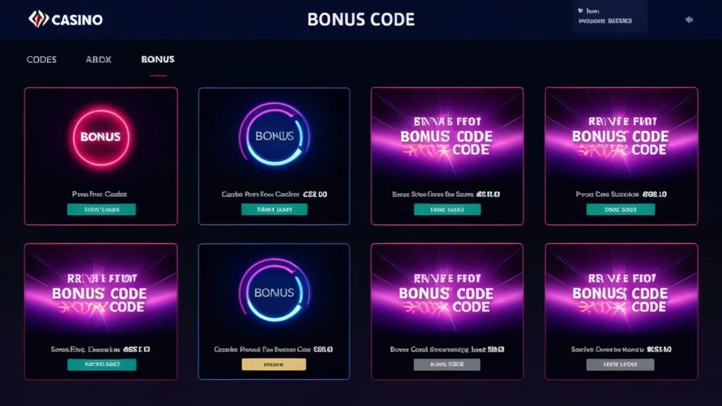Panel z aktualnymi kodami promocyjnymi